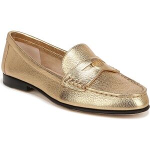 ✨ Veronica Beard Penny Metallic Leather Loafer – Gold – Size 10 ✨
